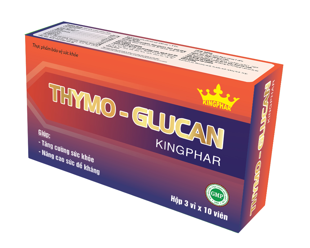 TPBVSK Tăng sức đề kháng thymo glucan kingphar (h/30v)
