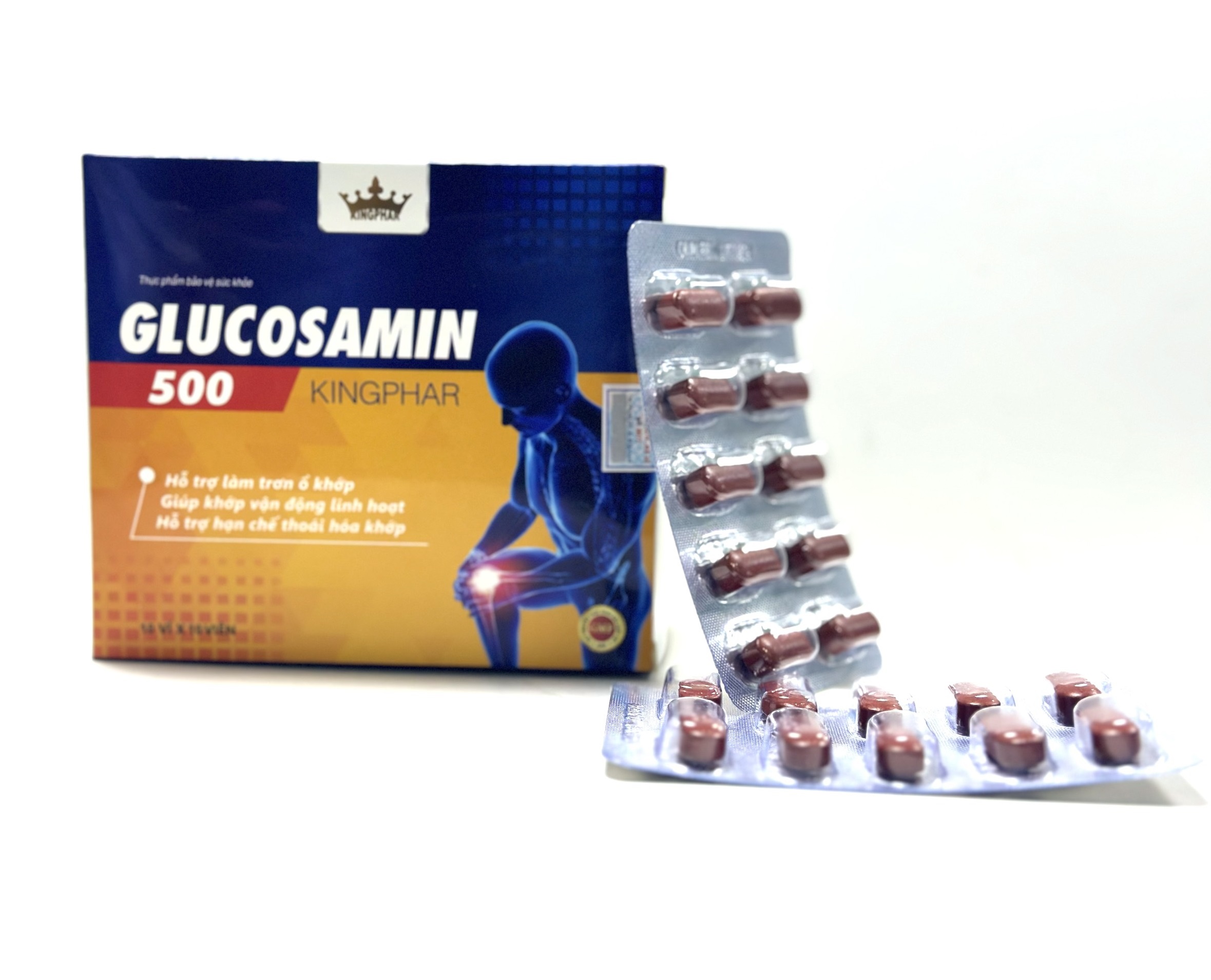 TPBVSK Glucosamin 500mg kingphar  (h/100v)